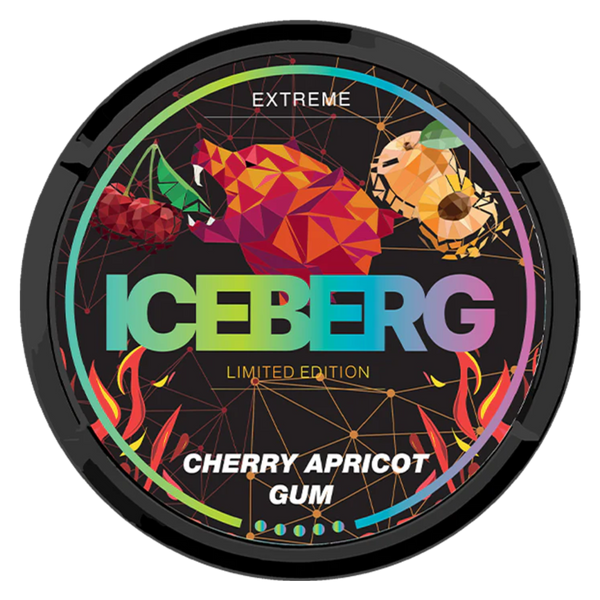 Iceberg Cherry Apricot Gum 75MG