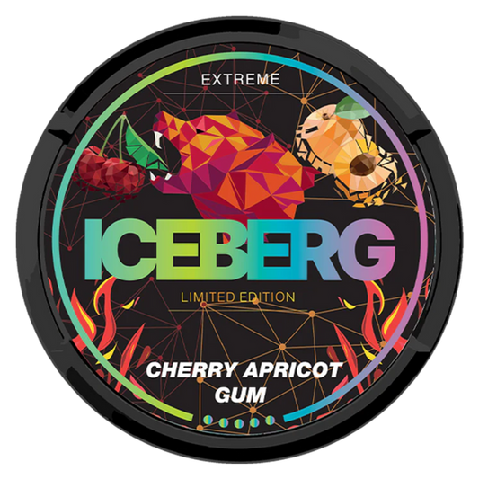 Iceberg Cherry Apricot Gum 75MG